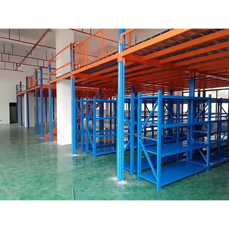 Мезонинные стеллажи