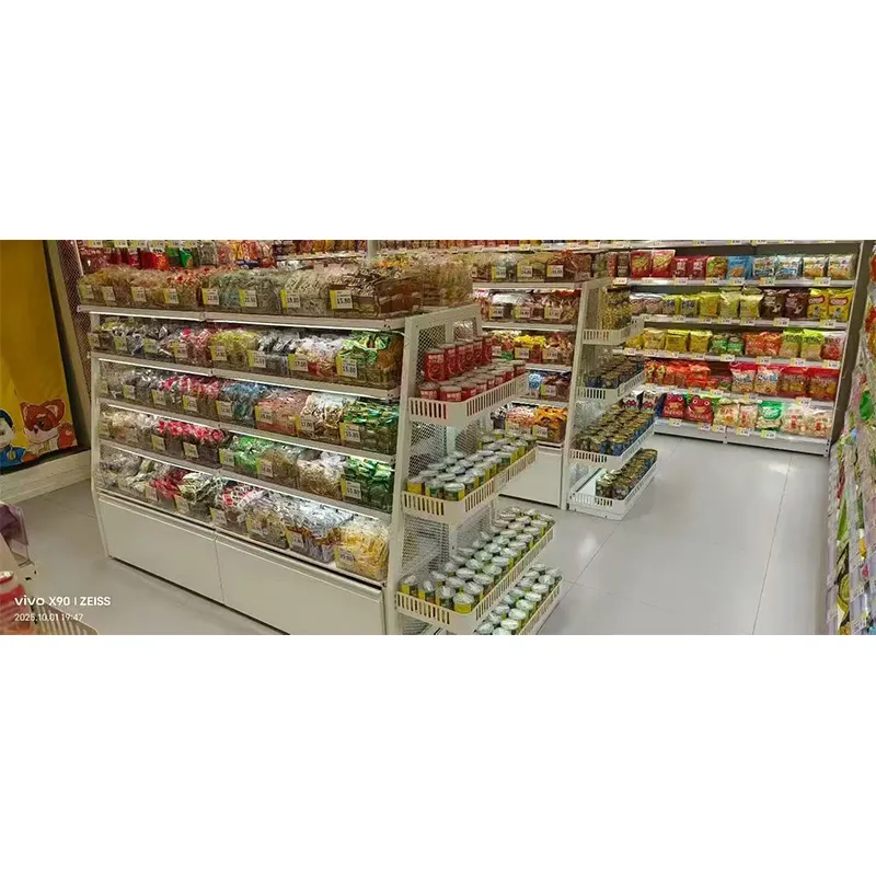 Специализированные стеллажи для продуктов и универсальных товаров