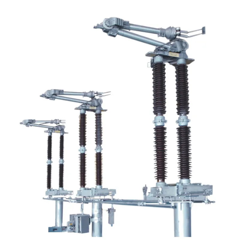 GW49-252 Наружный высоковольтный разъединитель переменного тока (вертикальный разрыв изоляции)