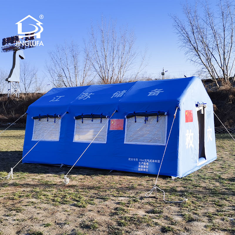 Аварийная пневмокаркасная палатка