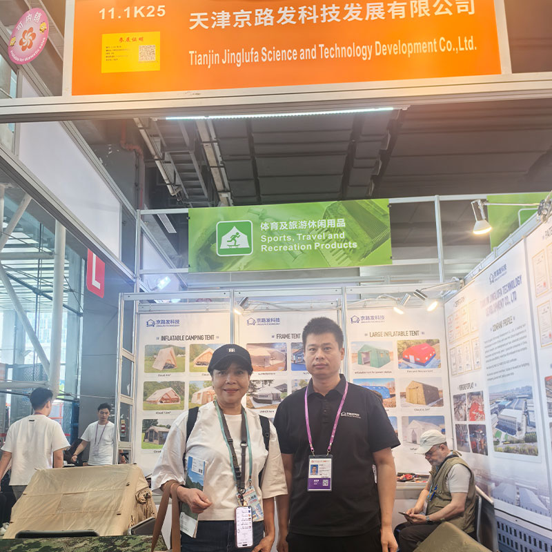 Jinglufa на Форуме Гуанчжоу 2025: демонстрация инновационных решений в области палаток