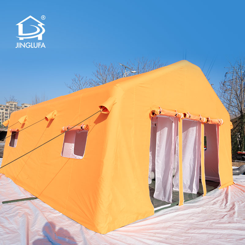 Санитарно-обмывочная пневмокаркасная палатка