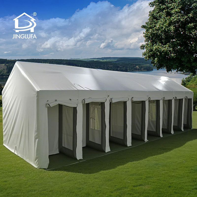 Санитарно-обмывочная пневмокаркасная палатка