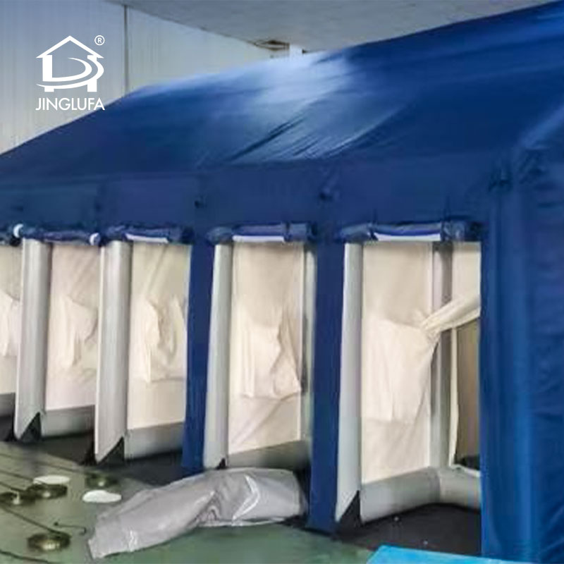 Санитарно-обмывочная пневмокаркасная палатка