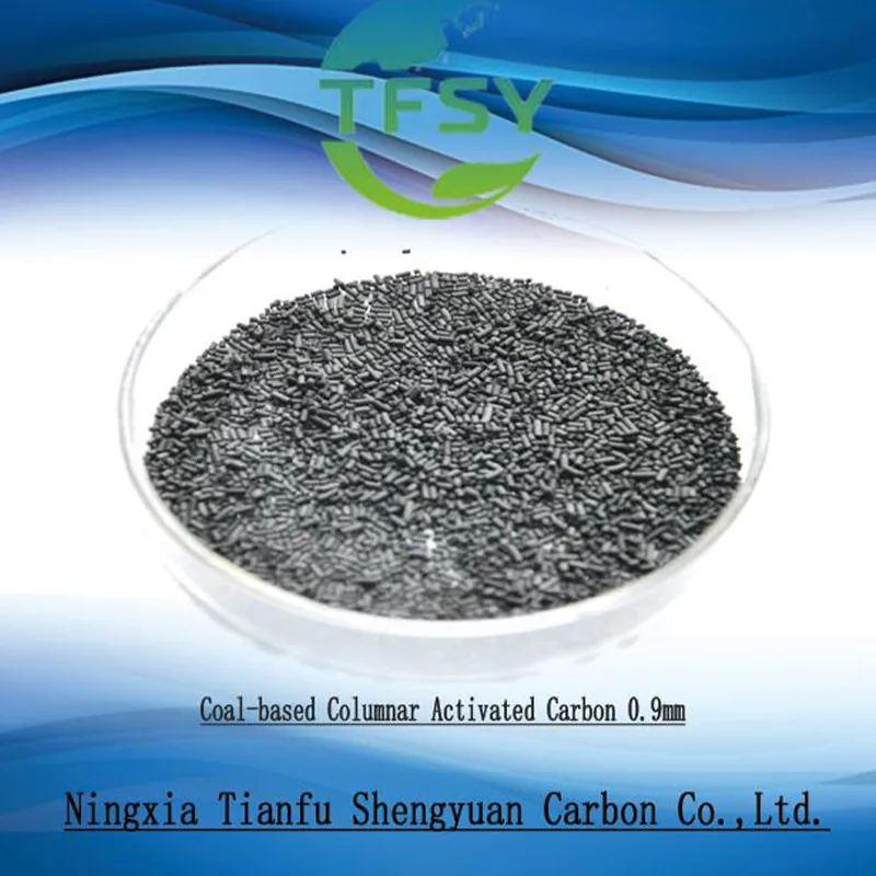 Угольный гранулированный активированный уголь 0.9мм-CTC60