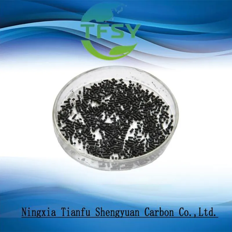 Угольный гранулированный активированный уголь 1.5мм-CTC65