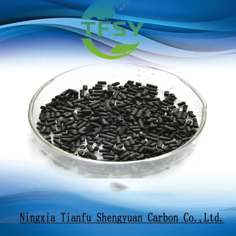 Угольный гранулированный активированный уголь 3.0мм-CTC60