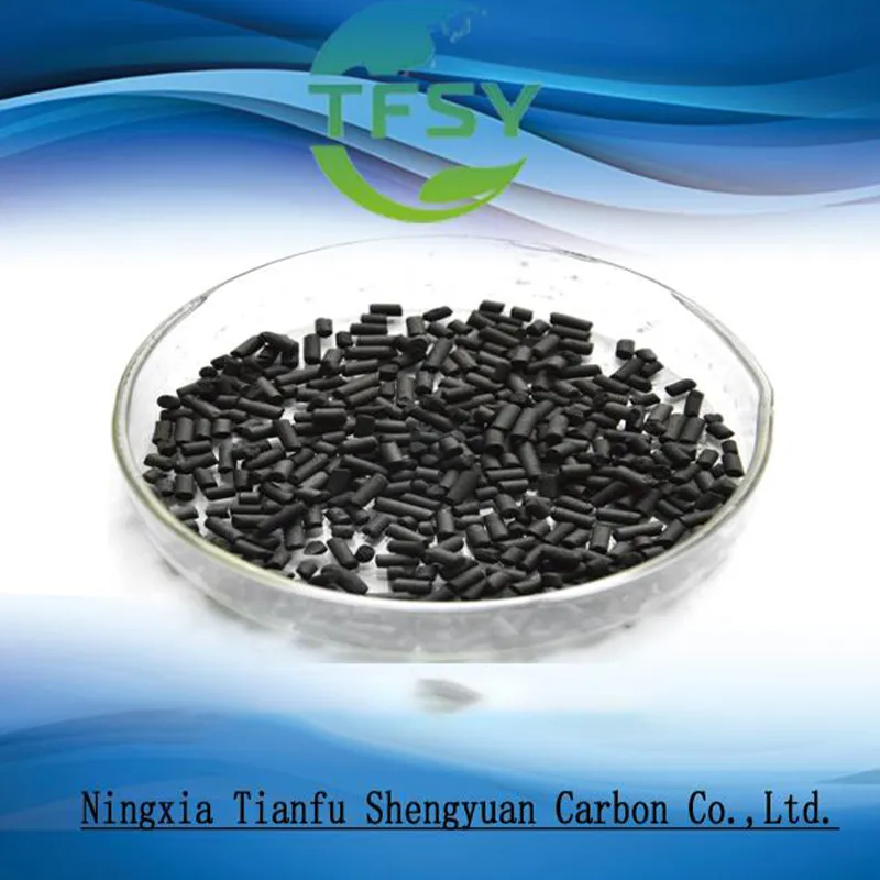 Угольный гранулированный активированный уголь 3.0мм-CTC75