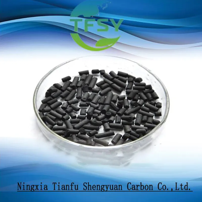 Угольный гранулированный активированный уголь 4.0мм-CTC35