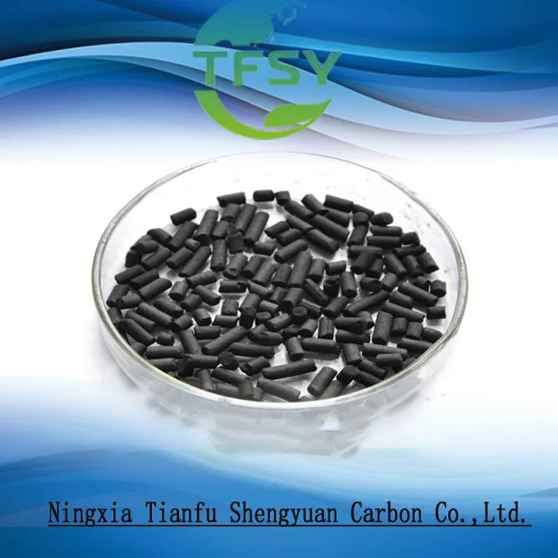 Угольный гранулированный активированный уголь 4.0мм-CTC50