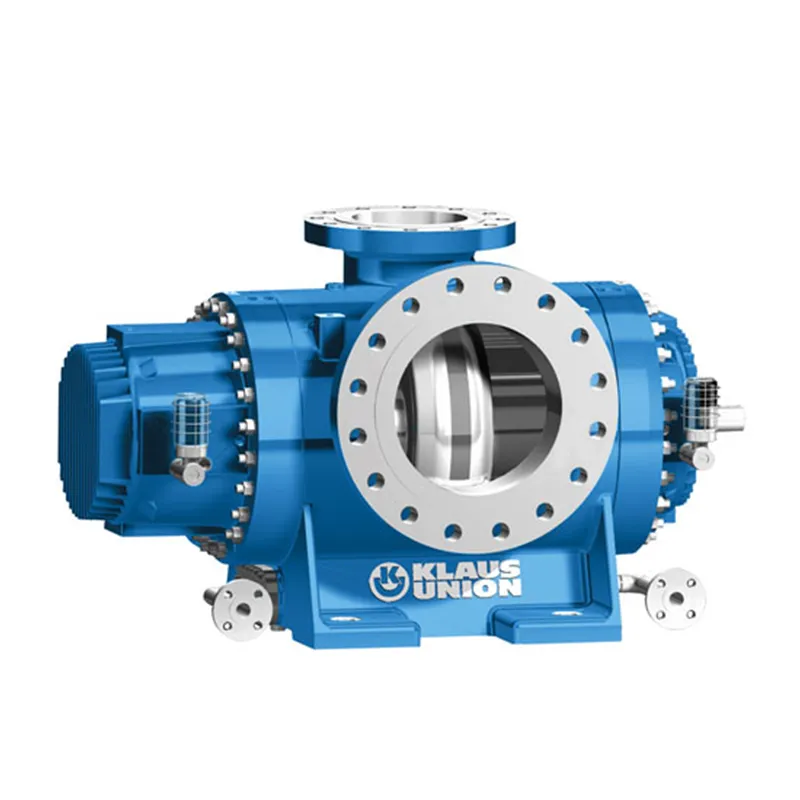 Механический двухвинтовой насос с двухспиральным корпусом DSP