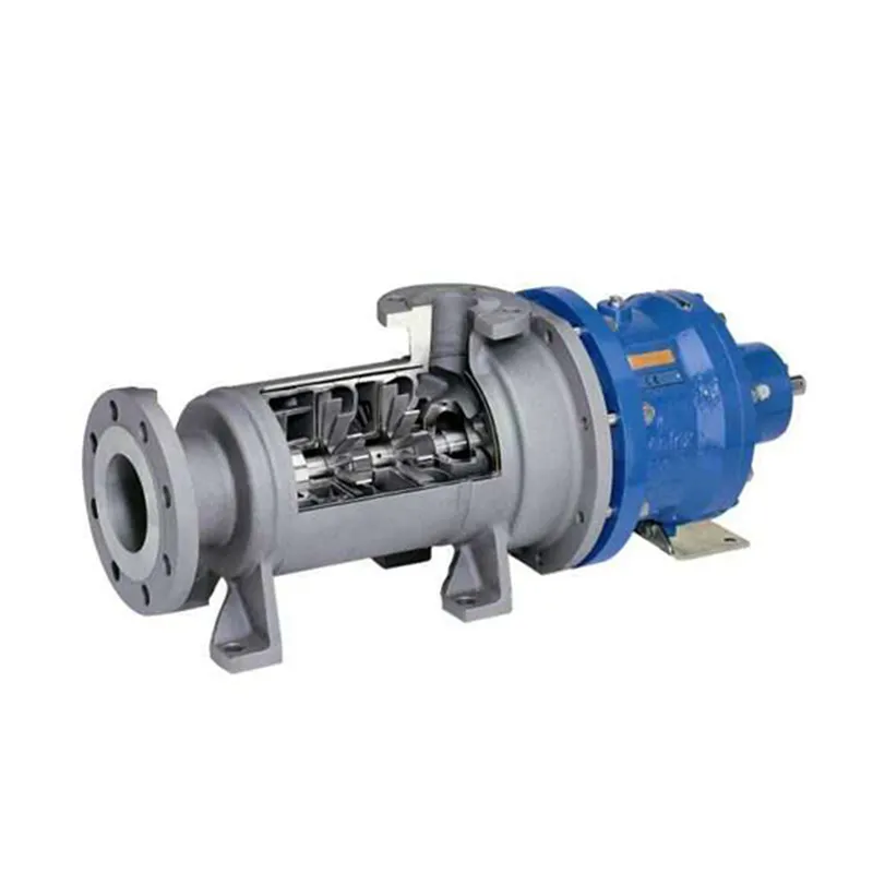 Многоступенчатый регенеративный турбинный насос с магнитным приводом без уплотнения вала SLM-SVO