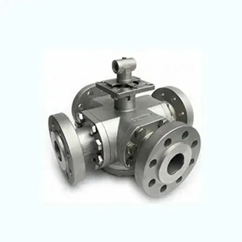 Трёхходовой шаровой кран