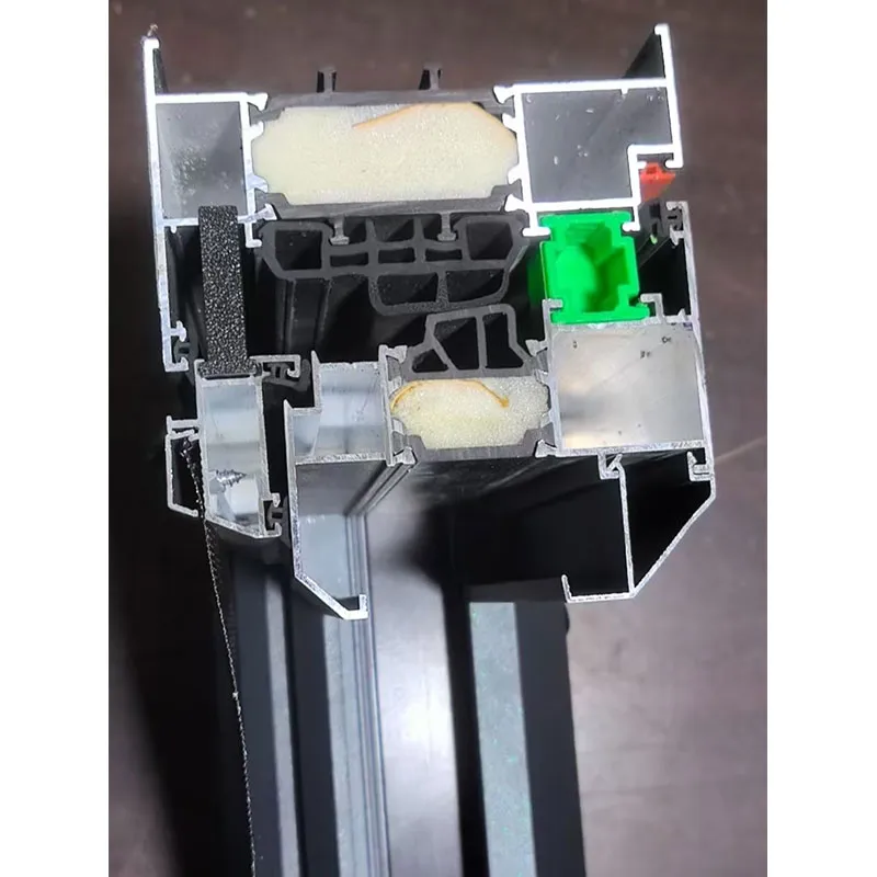 Профили серии 100AL для системных окон с рамой вровень со створкой и двойным внутренним открыванием