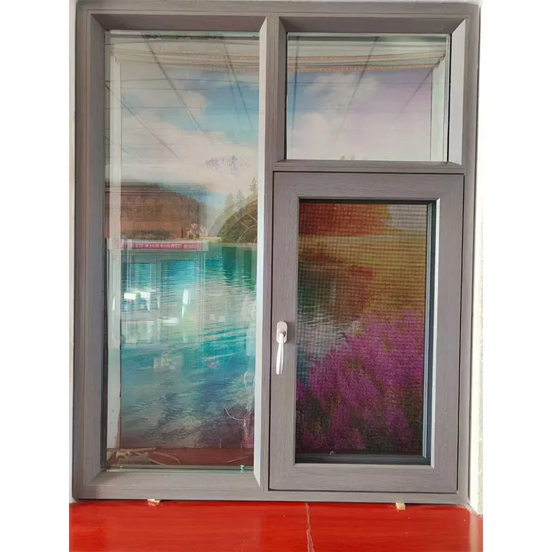 Профили серии 100AL для системных окон с рамой вровень со створкой и двойным внутренним открыванием