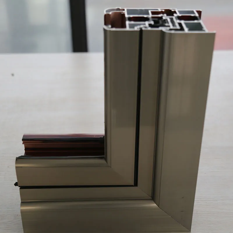 Теплоизолирующий алюминиевый профиль с терморазрывом серии JS65