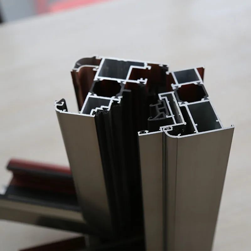 Теплоизолирующий алюминиевый профиль с терморазрывом серии JS65