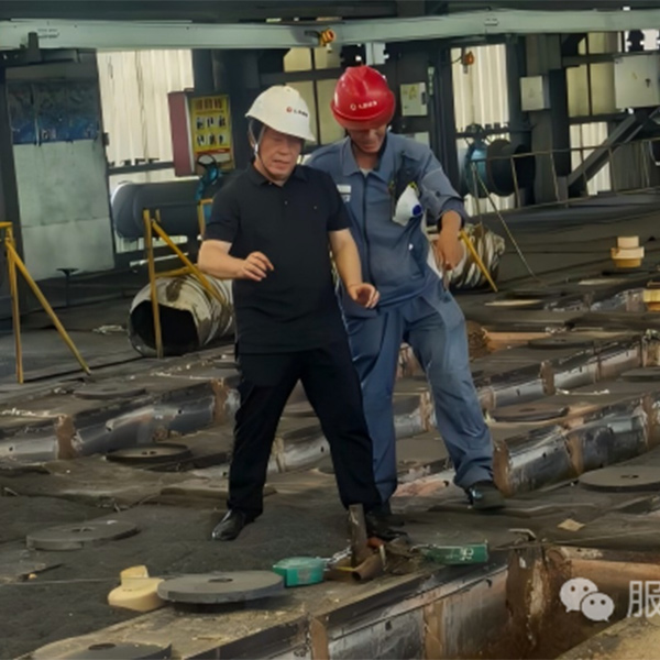 Третий визит компании Jinfeng Group для проверки взаимодействия с клиентом: компания Baotou Oriental Hope Carbon Co., Ltd.