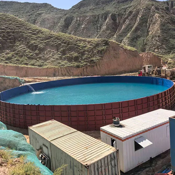 Каркасный гибкий резервуар на 1000 кубометров