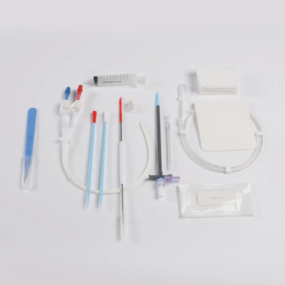 Набор для долгосрочного катетера для гемодиализа (из силикона)