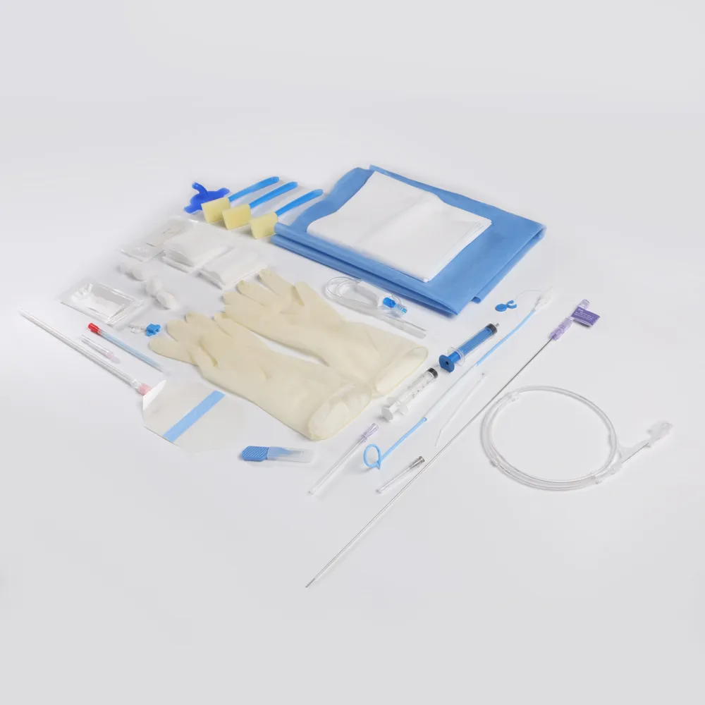 Набор дренажного катетера для однократной пункции (комплектный)