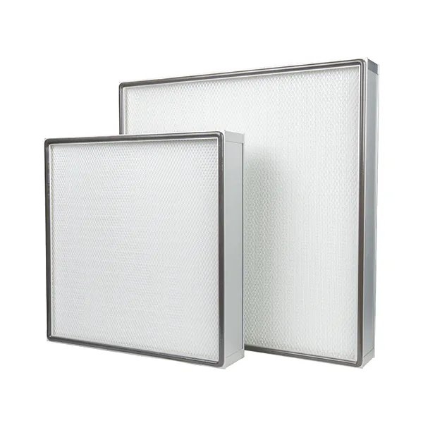 Non-baffle high efficiency filter series...