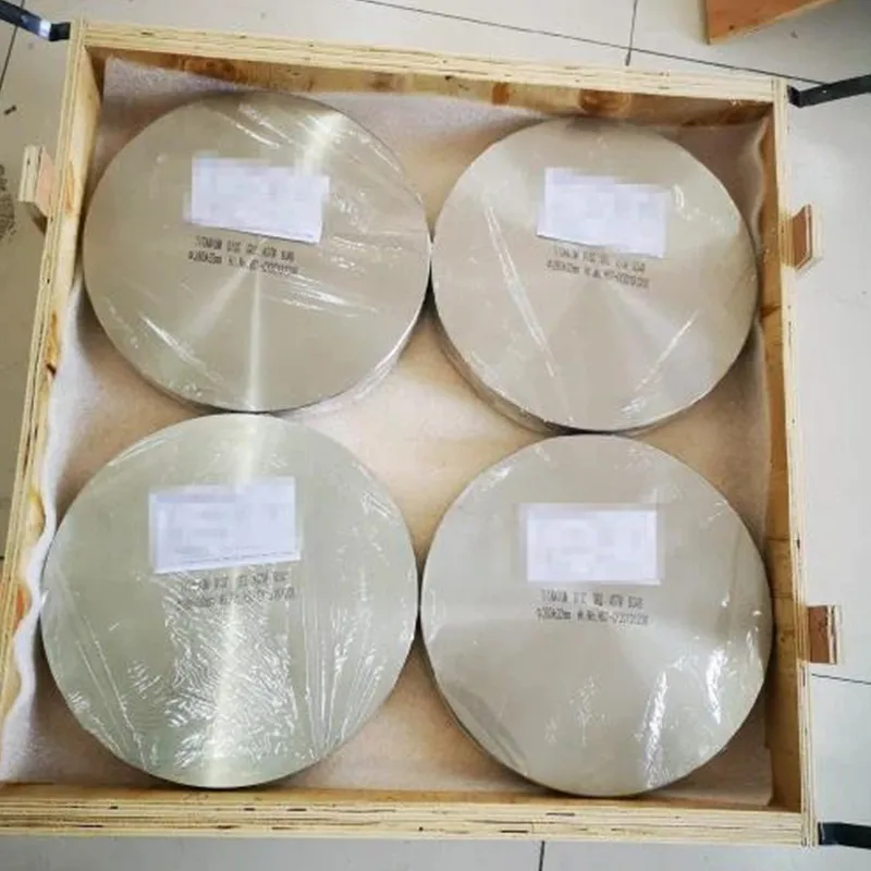 Титановая заготовка-блин