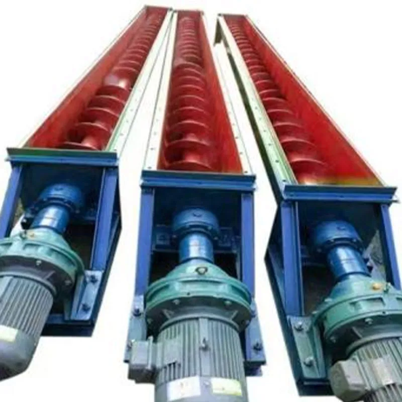 Винтовые конвейеры (также известные как шнековые конвейеры)