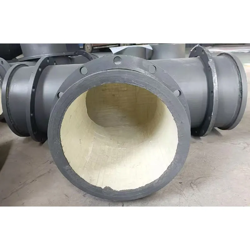 Углепроводы и отводы с износостойкой керамической футеровкой