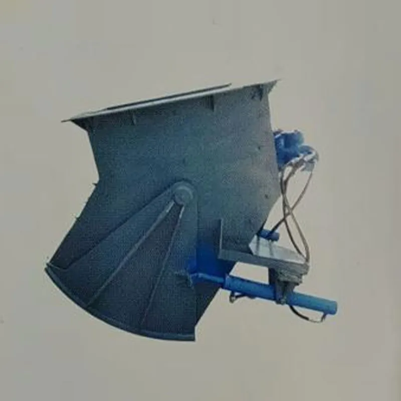 Электрогидравлический секторный затвор