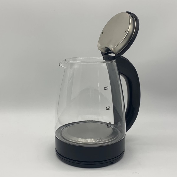 1.8L шкляны чайнік (каляровы пластык)