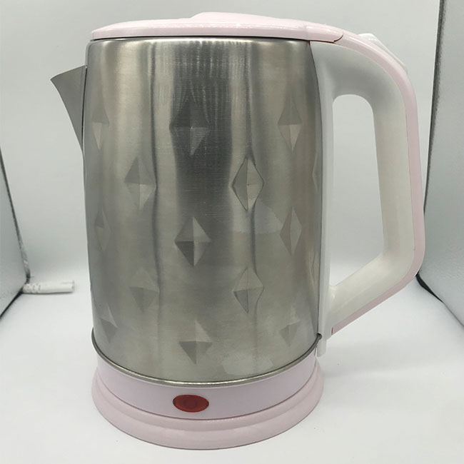 2L ромбической нержавеющей стали электротермостат, предохраняющийся от жары, автоматически отключается от электричества в геометрической геометрии моды KS23