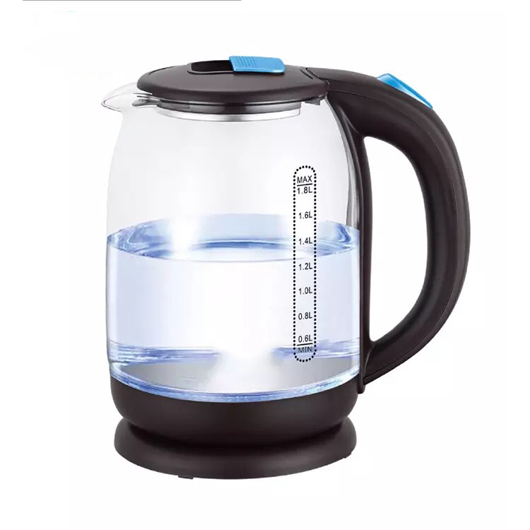 1,8 л стеклянных электронагревательных чайников со шкалой защиты от жары, а также домашних чайников для приготовления чая KSG03
