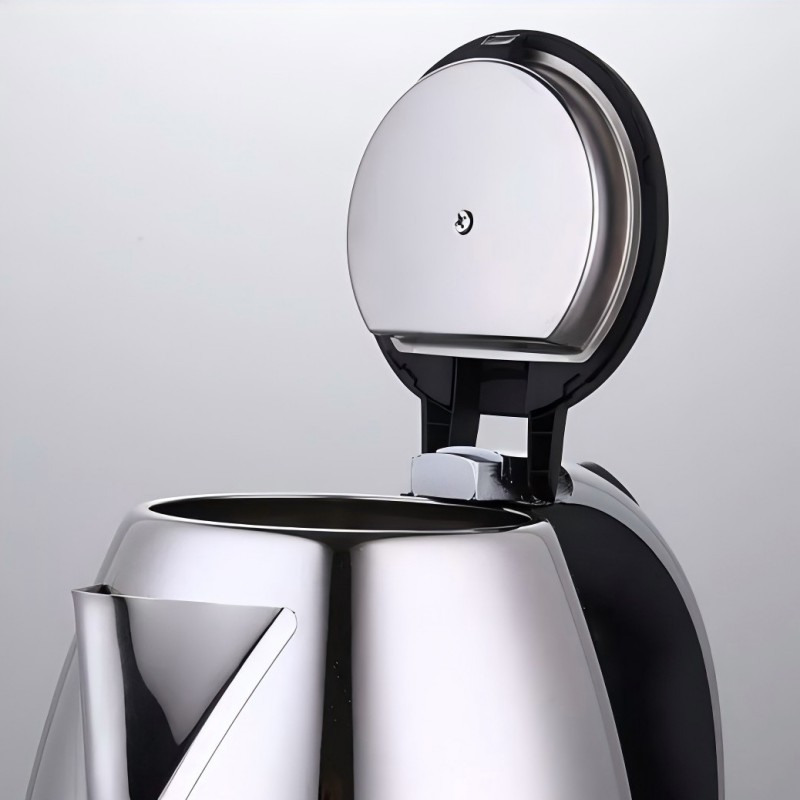 Электрический чайник 1.8 л SS201 с внешней стальной крышкой и электропокрытием ручки