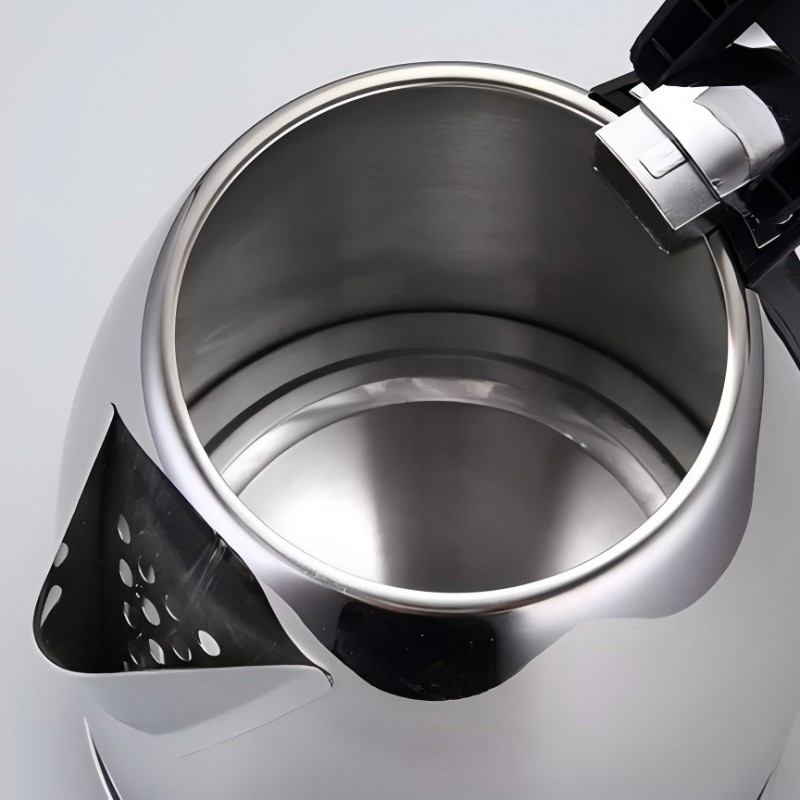 Электрический чайник 1.8 л SS201 с внешней стальной крышкой и электропокрытием ручки