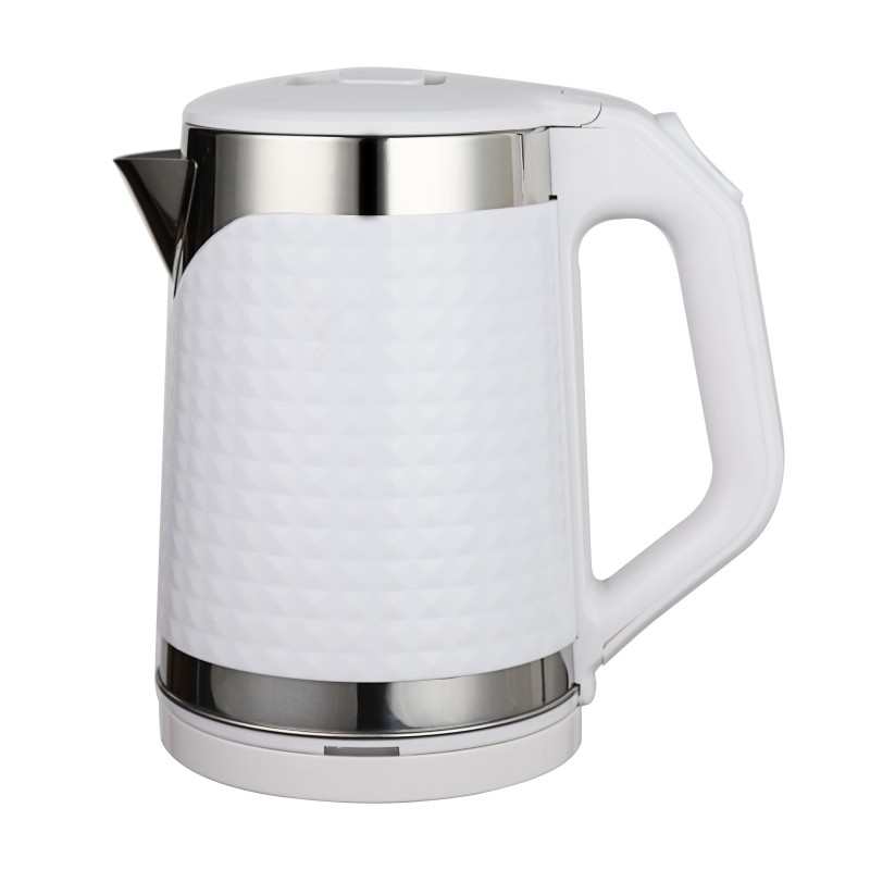 Электрический чайник с двойными стенками и алмазным корпусом 1.8 л