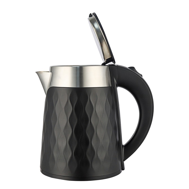 Электрический чайник с двойными стенками и алмазным корпусом 1.8 л