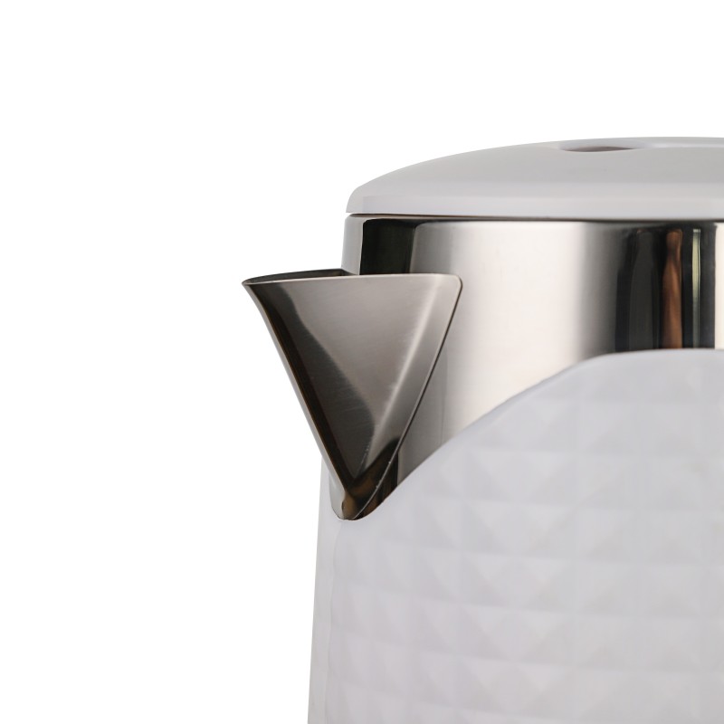 Электрический чайник с двойными стенками и алмазным корпусом 1.8 л