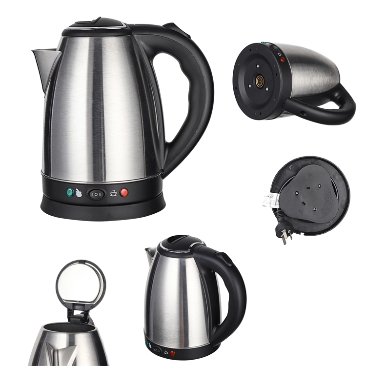 Электрический чайник из нержавеющей стали с функцией поддержания температуры, одинарная стенка, быстрый нагрев, бытовой кухонный прибор