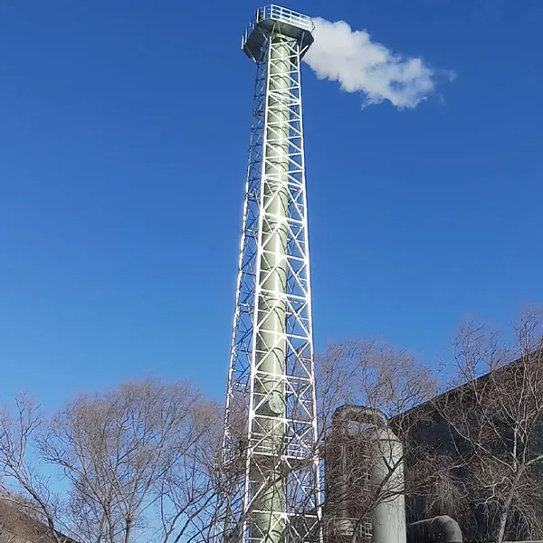 Стеклопластиковые дымовые трубы