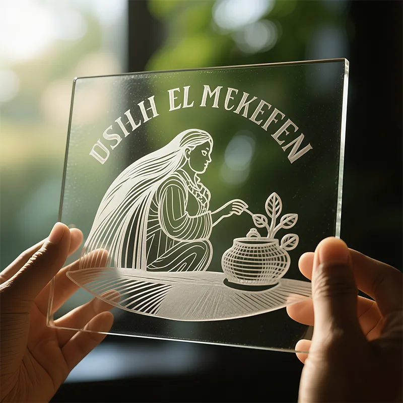 Гравированное стекло