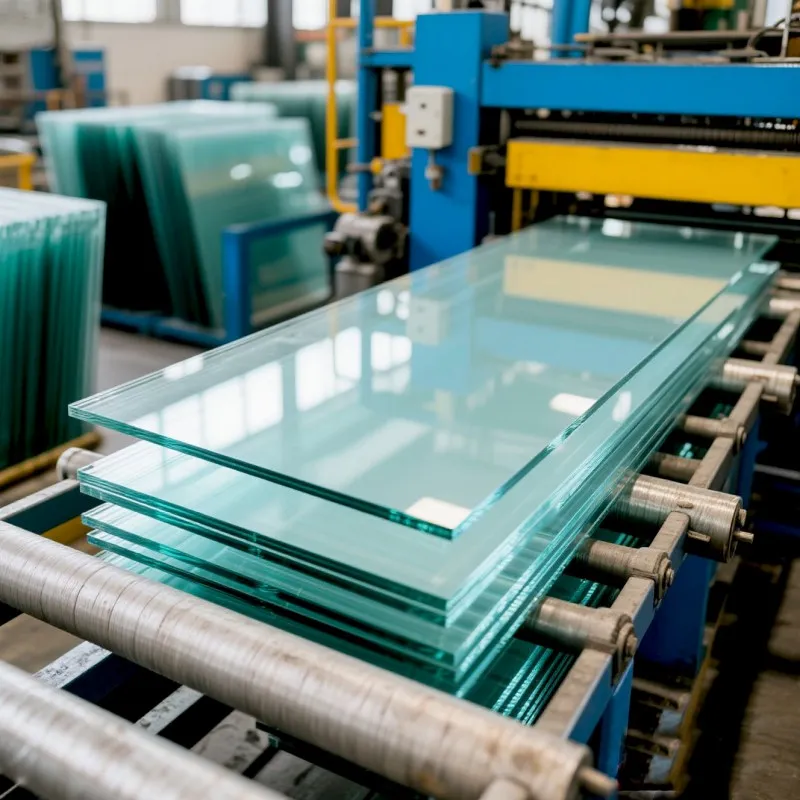 Плоское и гнутое закаленное стекло