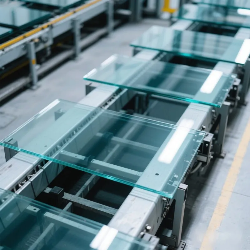 Плоское и гнутое закаленное стекло