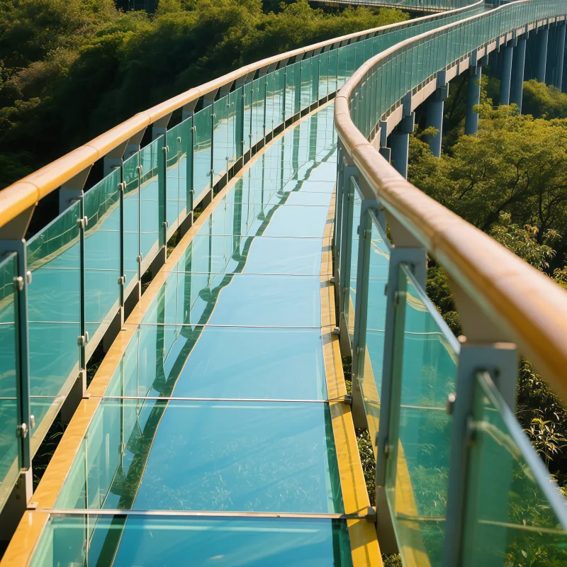 Стекло для пешеходных дорожек