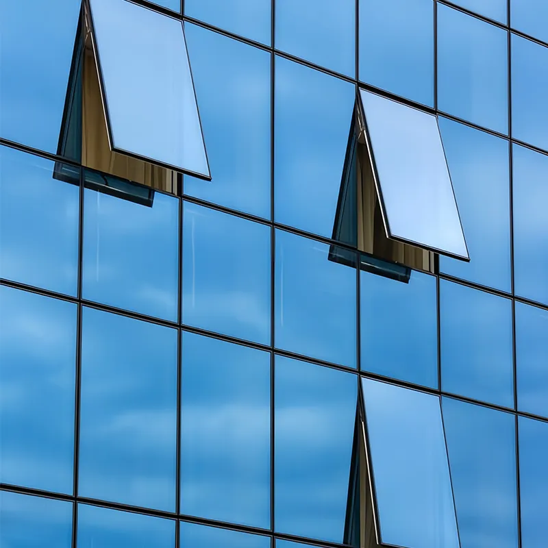 Стекло с односторонней видимостью