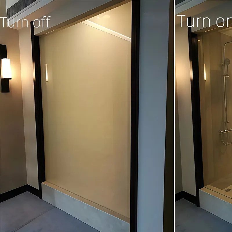 Стекло с регулируемой прозрачностью