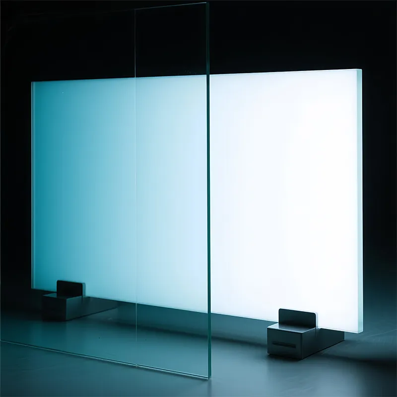 Стекло с регулируемой прозрачностью