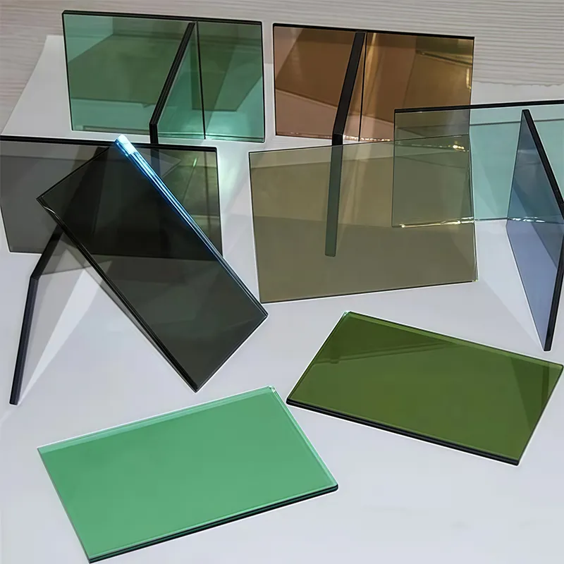 Теплоотражающее стекло с покрытием