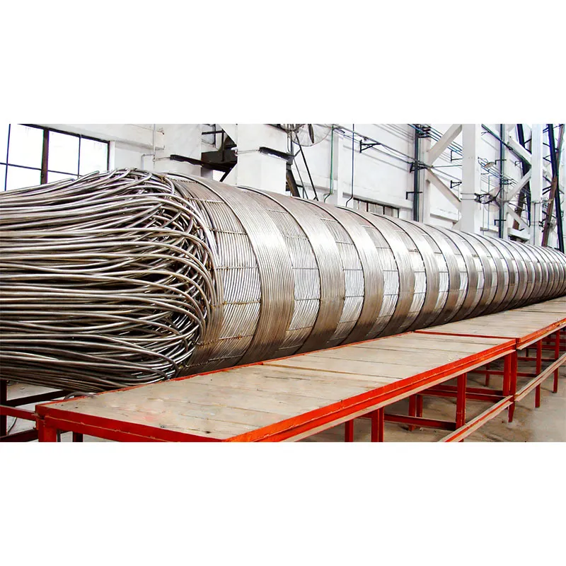 Высоконапорный спирально-трубный теплообменник