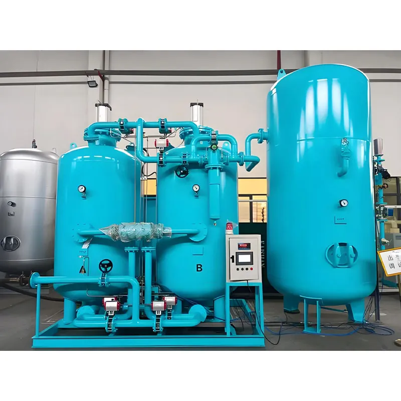 Генератор азота по методу PSA (адсорбция при переменном давлении)